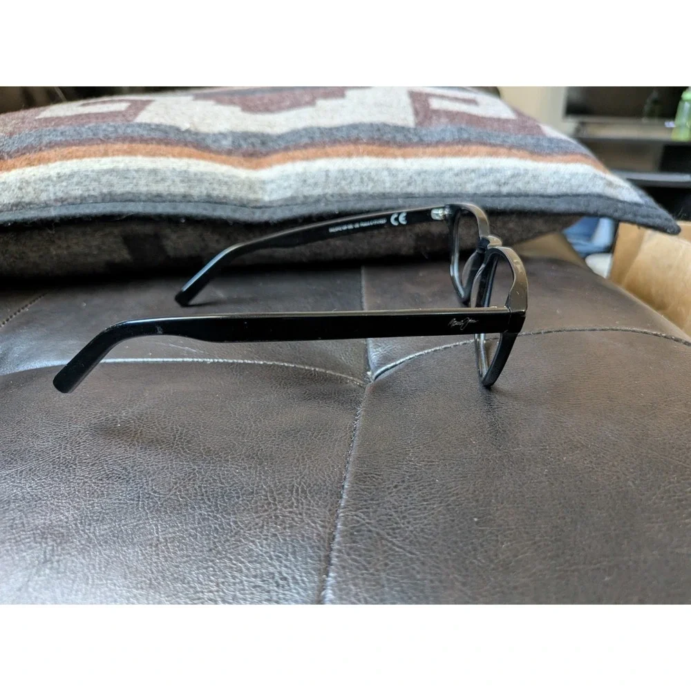 Maui Jim Pacific Shiny Black Eyeglasses Frames MJ753-02 50 19-145